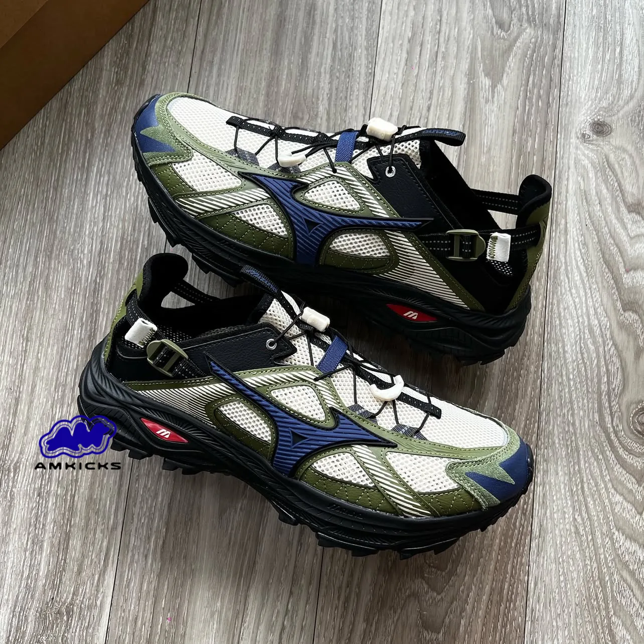 Mizuno Racer Trail SE "Olive Black Blue"