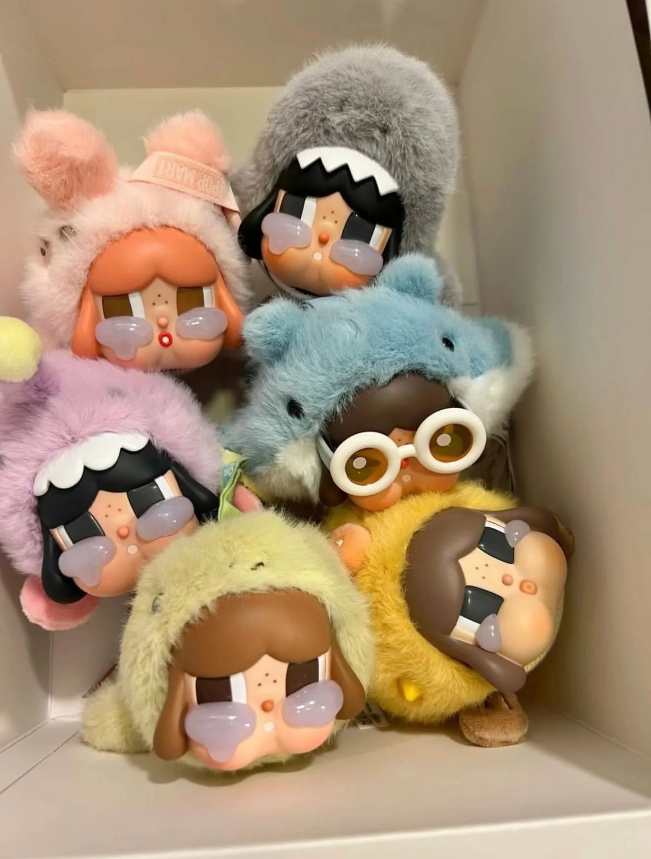 Pop Mart CRYBABY Cry Me An Ocean Series Vinyl Plush Pendant Single Blind Box