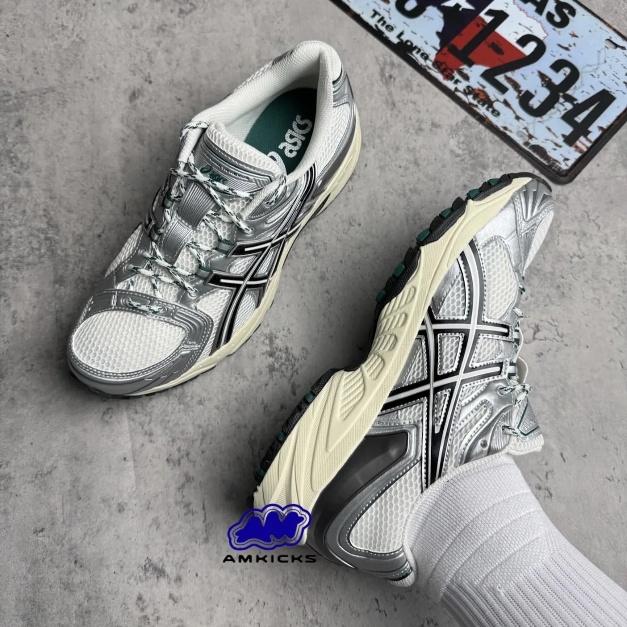 ASICS-Gel-Kahana TR "Silver White"