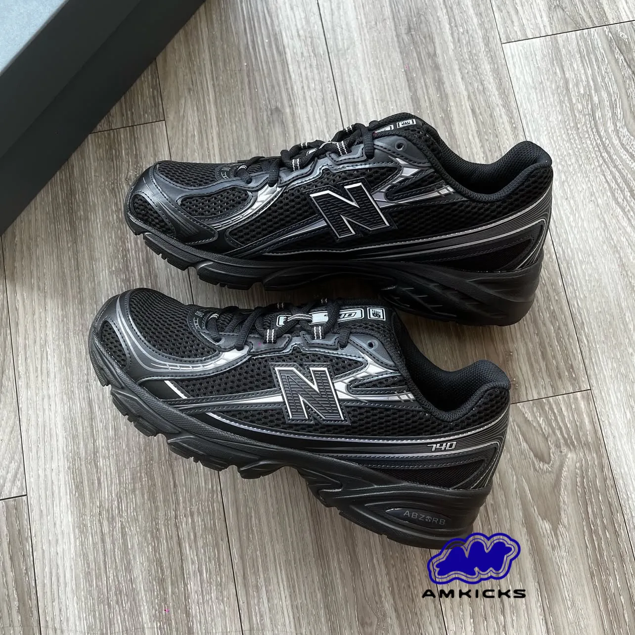 New Balance 740v2 "Black Grey Silver"