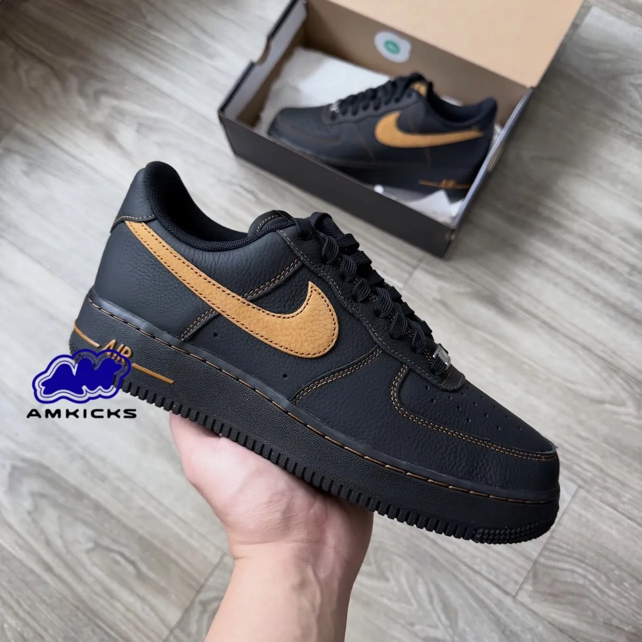 Nike Air Force 1 Low '07 LV8 "Black Desert Ochre"