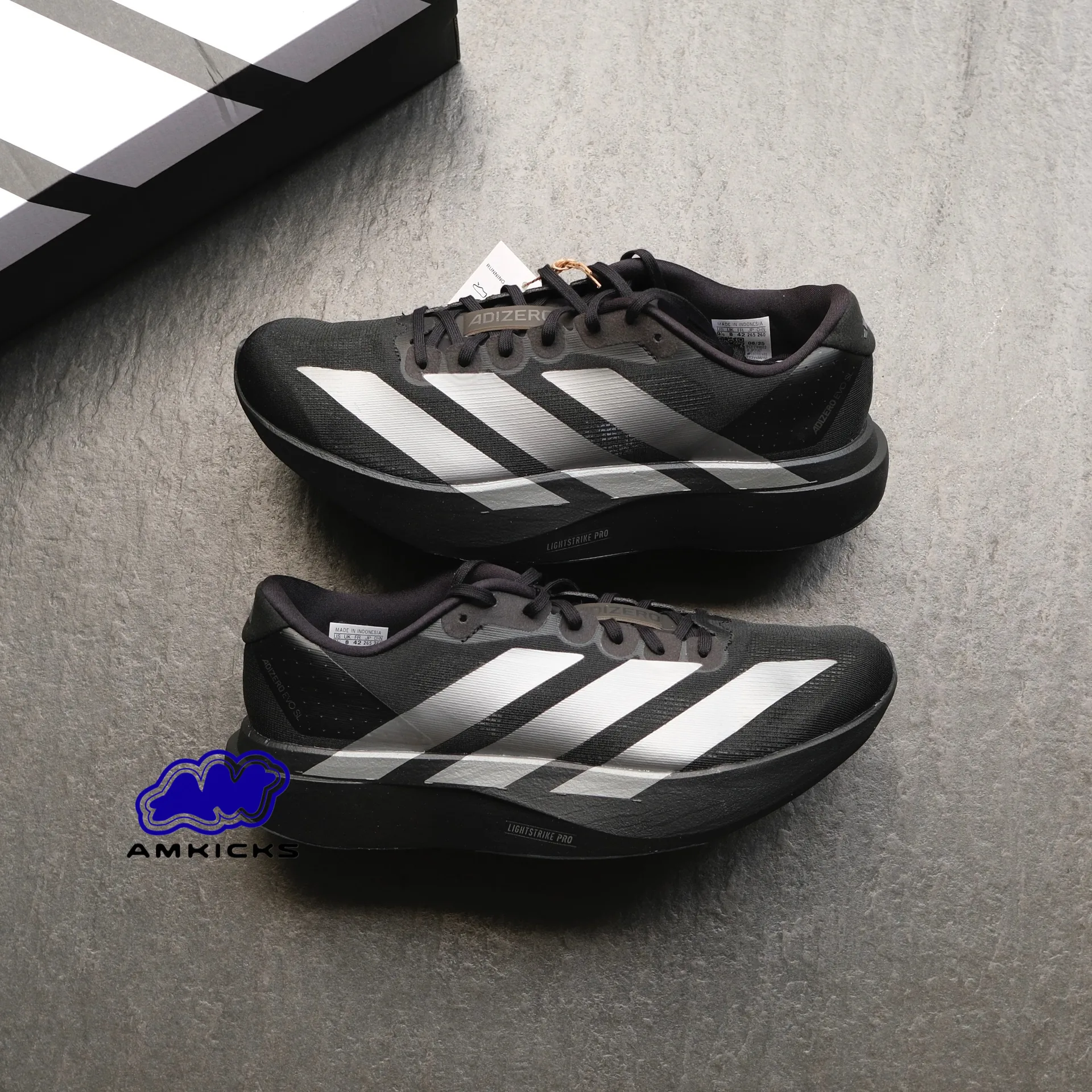 adidas Adizero Evo SL "Black Iron Metallic"