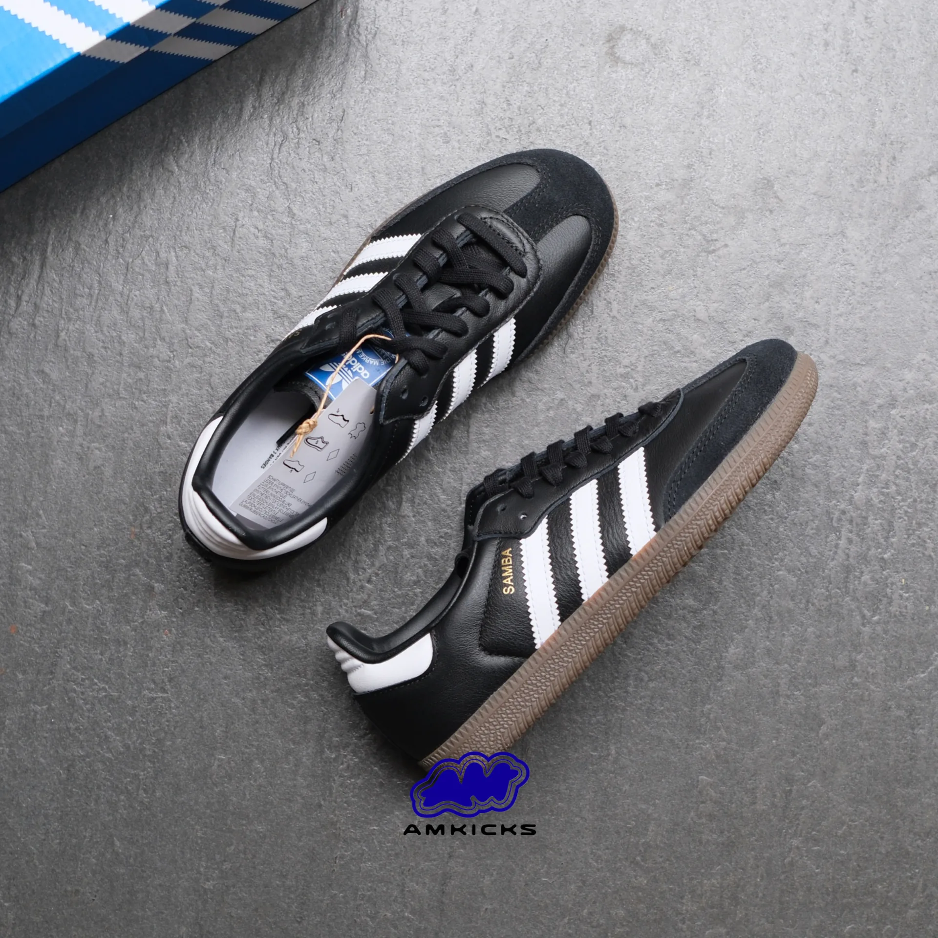 adidas Samba OG "Black White Gum"