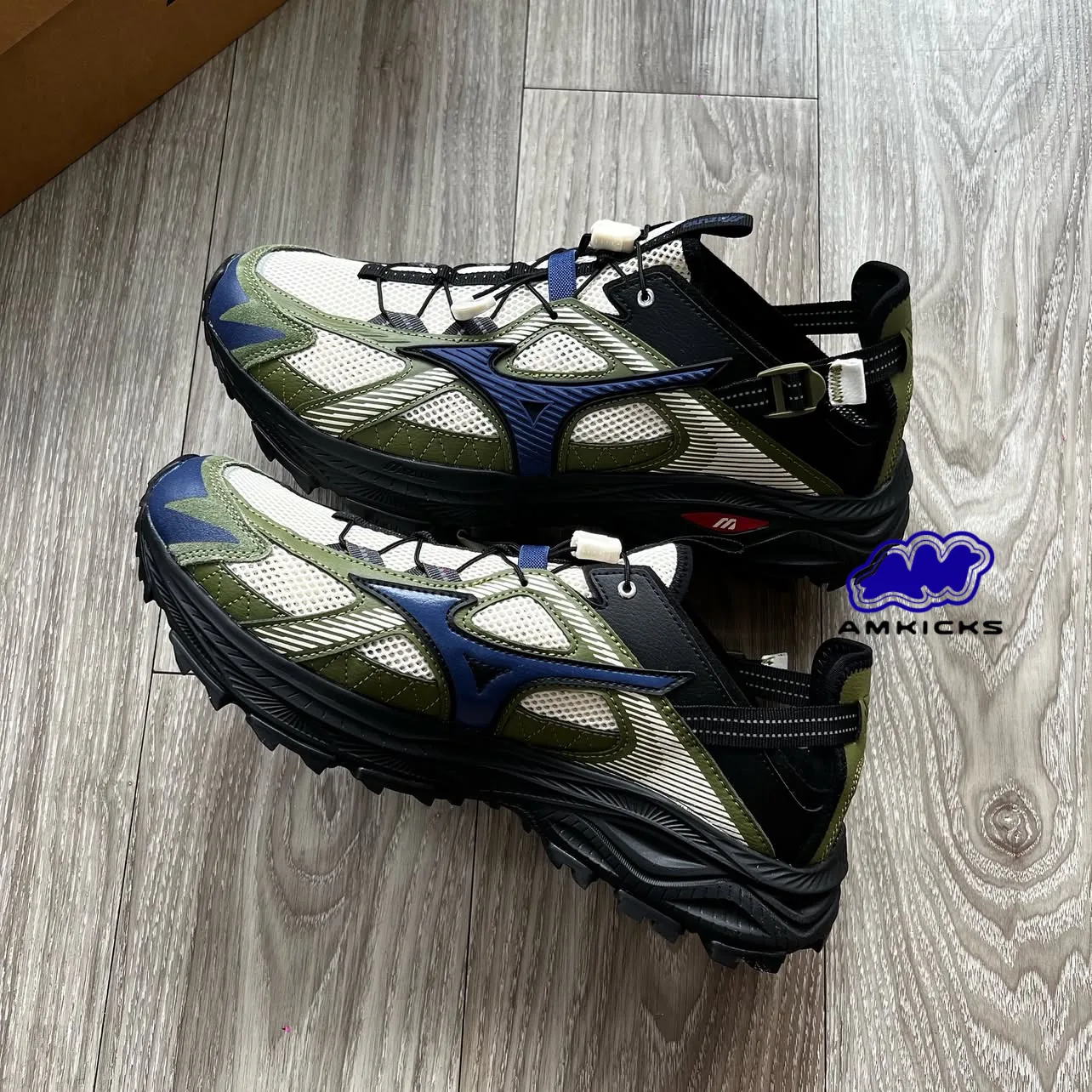 Mizuno Racer Trail SE "Olive Black Blue"