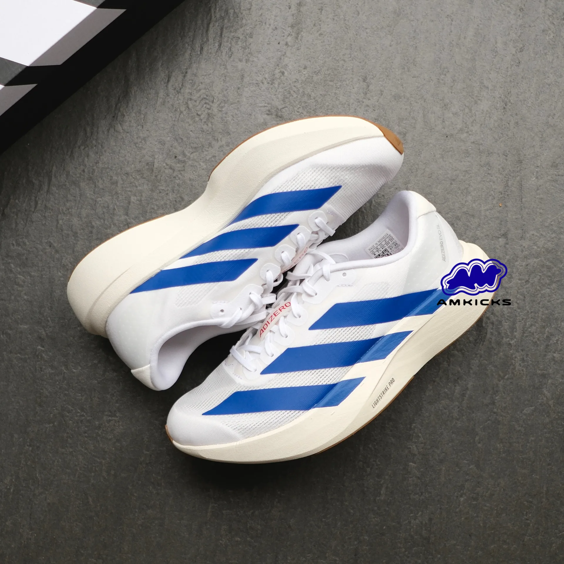 adidas Adizero Evo SL "White Royal Blue"