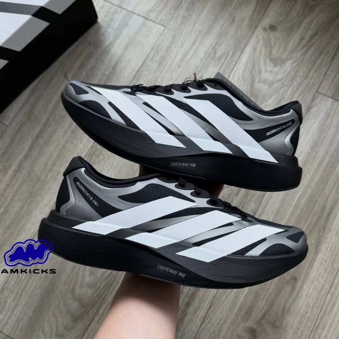 adidas Adizero EVO SL EXO "Black White Silver"
