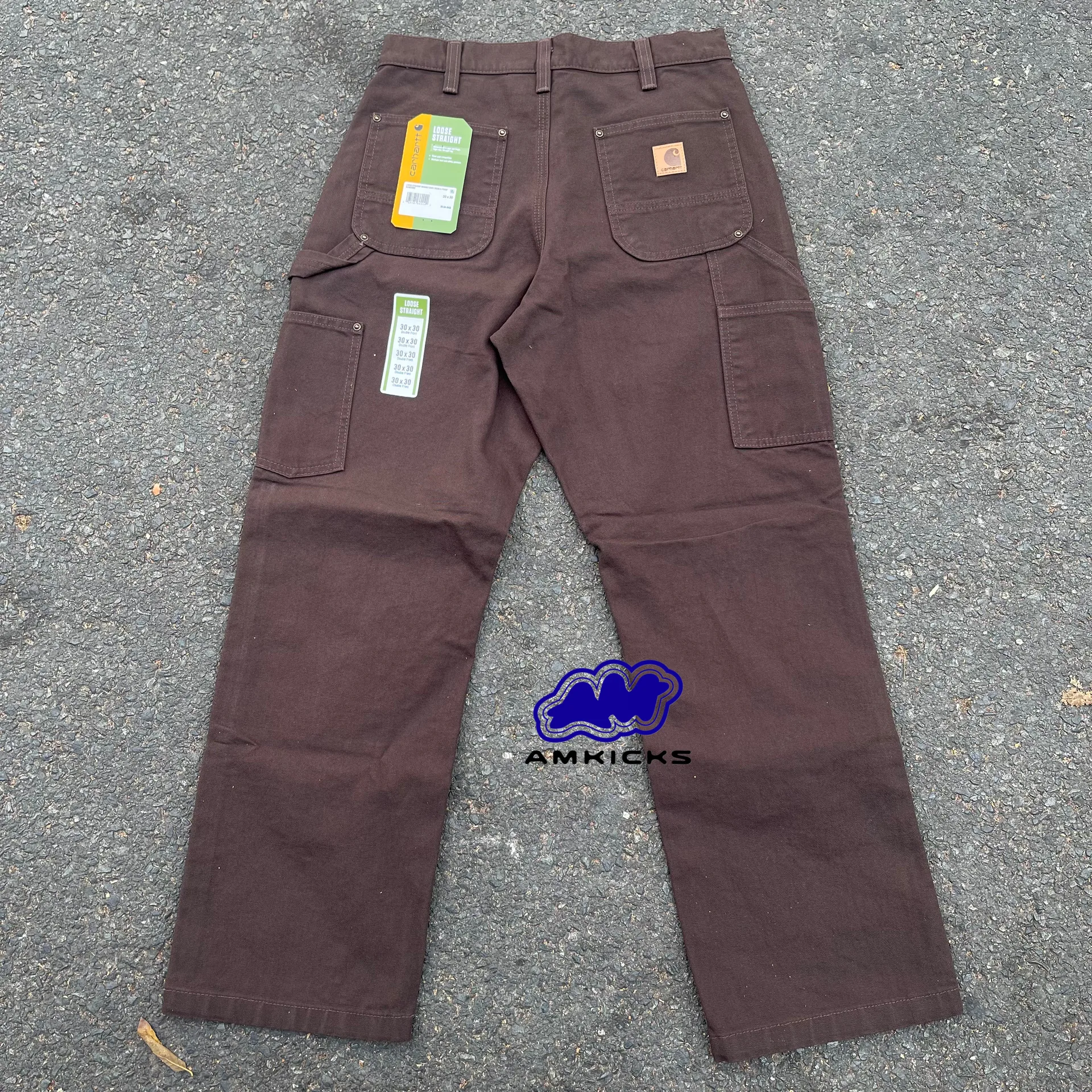 Carhartt Double Knee "Dark Brown" Pants B136 DKB