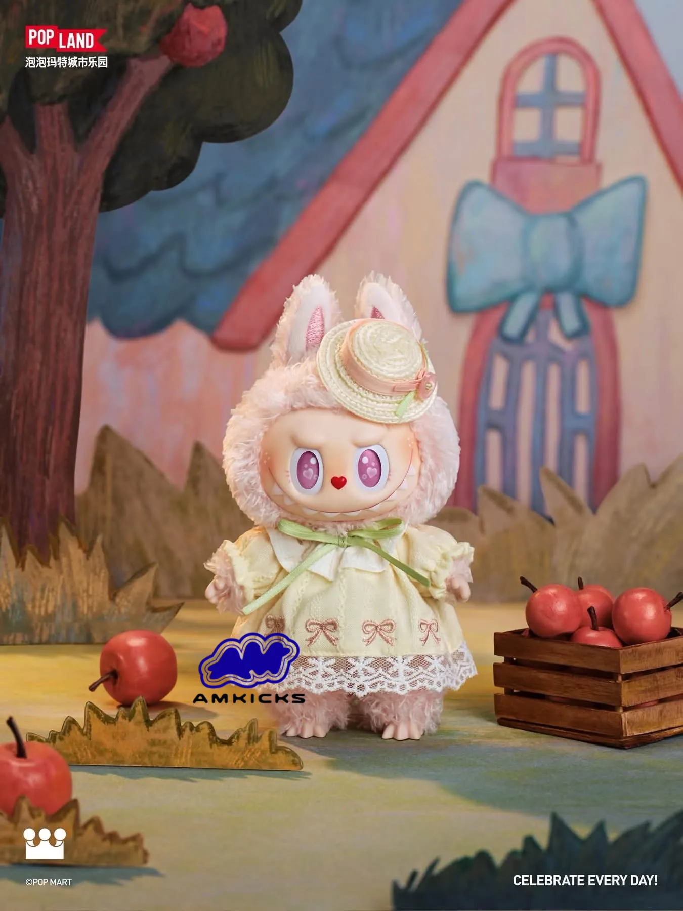 THE MONSTERS Finding Labubu Series Mokoko Vinyl Plush Pendant
