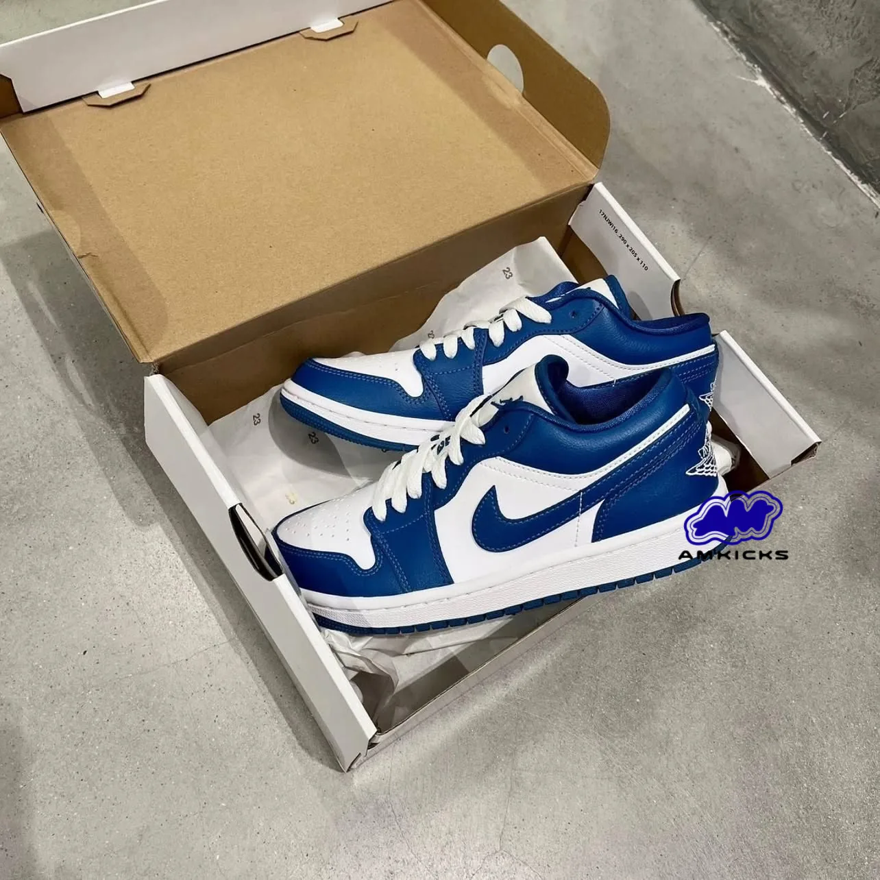 Jordan 1 Low "Marina Blue"