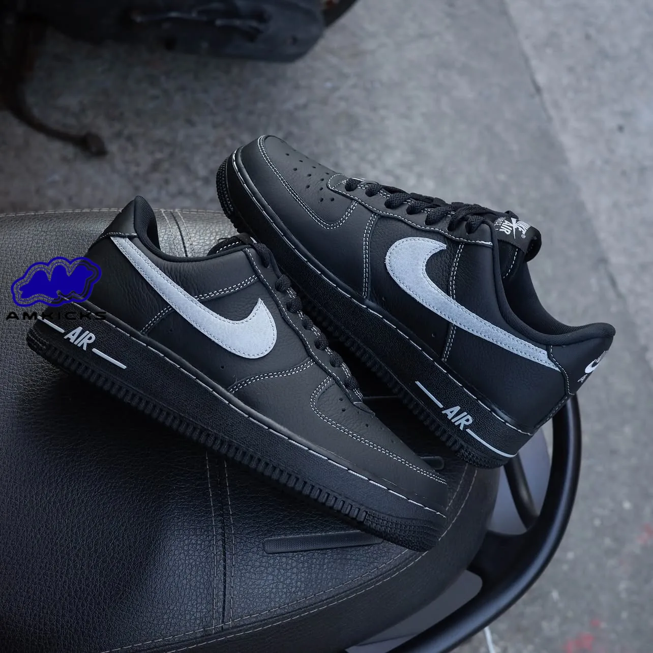 Nike Air Force 1 Low '07 LV8 "Black Grey"