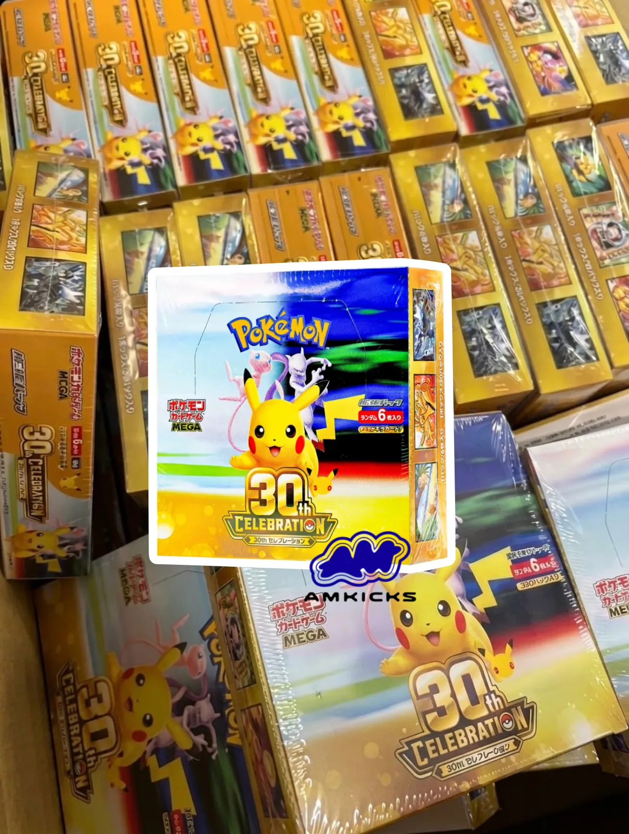 Pokemon Card Game MEGA Expansion Pack "30th CELEBRATION" Box