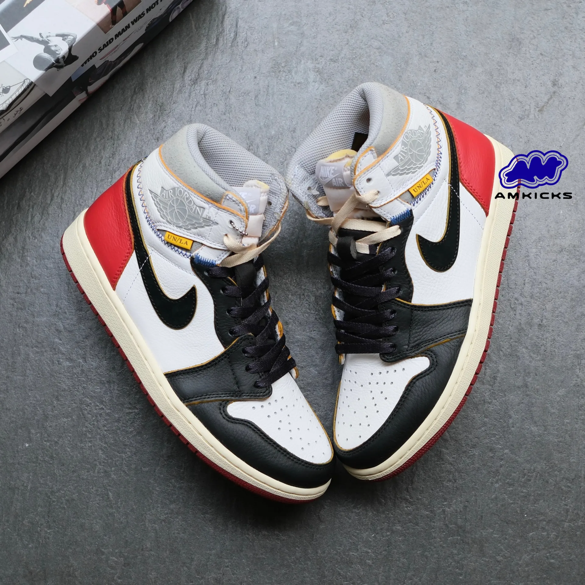 Jordan 1 Retro High Union Los Angeles "Black Toe"