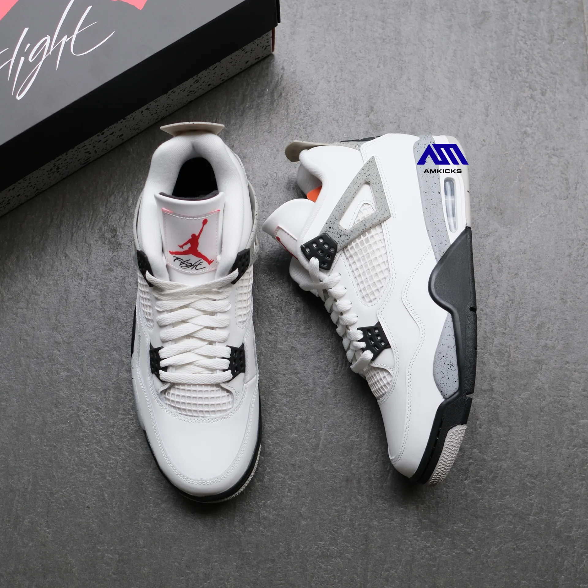 Jordan 4 Retro White Cement (2025)