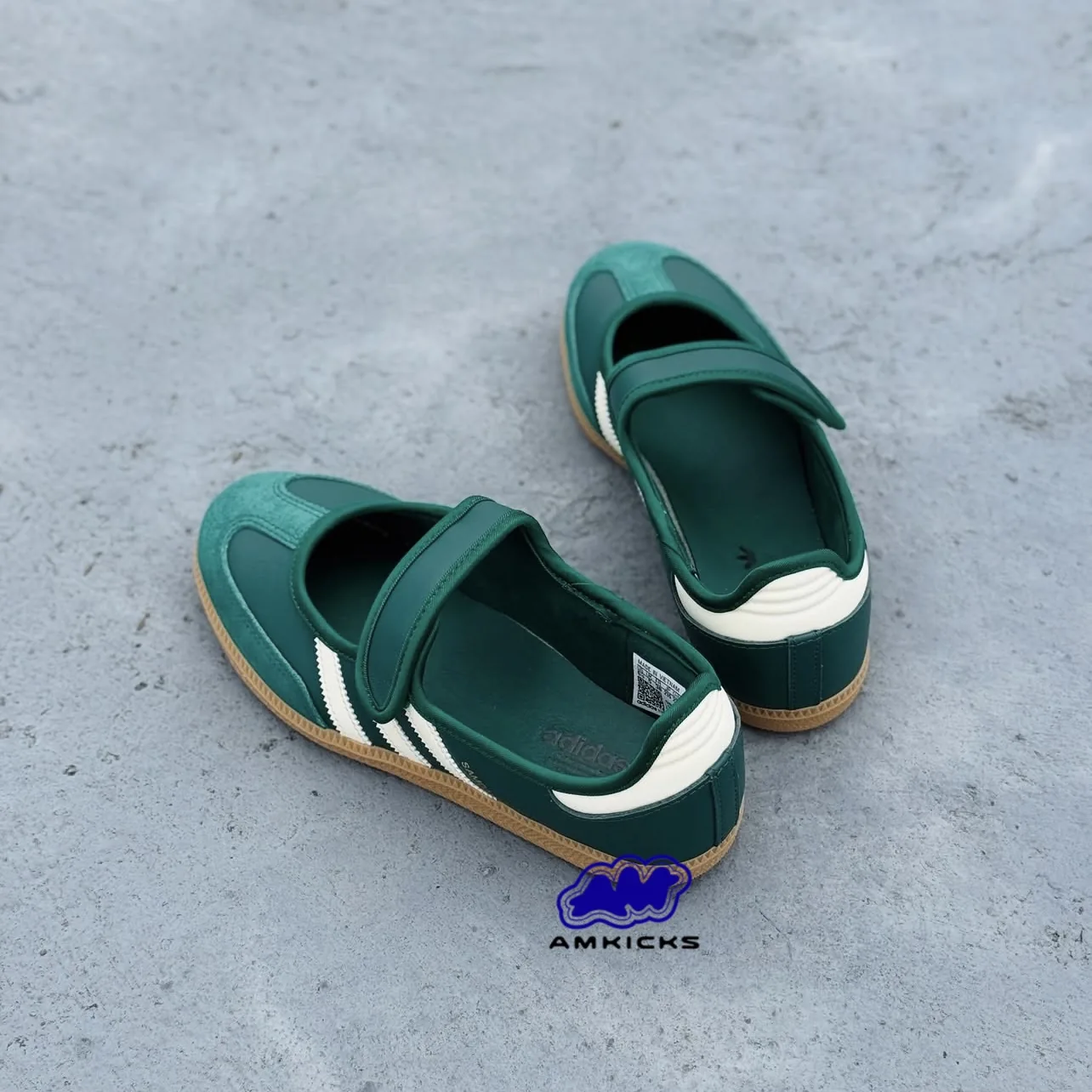 Adidas Samba Jane "Green White Gum"