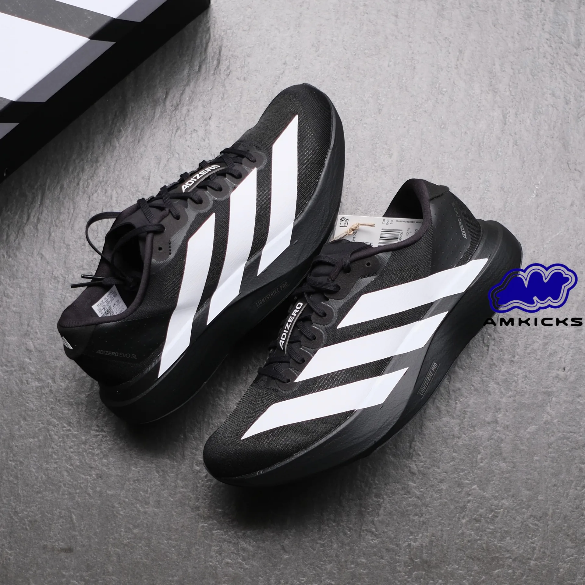 Adizero Evo SL "Black White"
