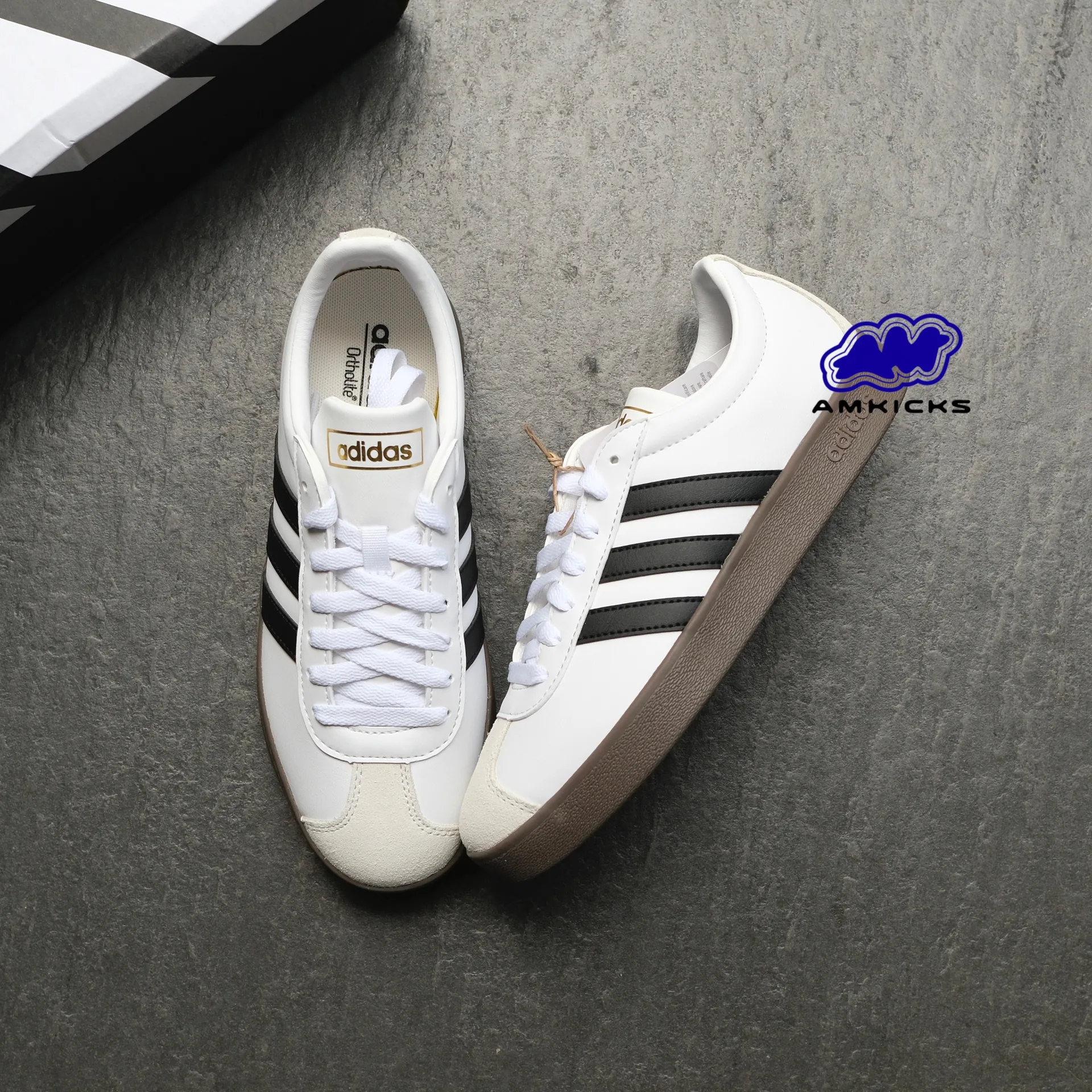 adidas VL Court 2.0 Cloud White Core Black Gum