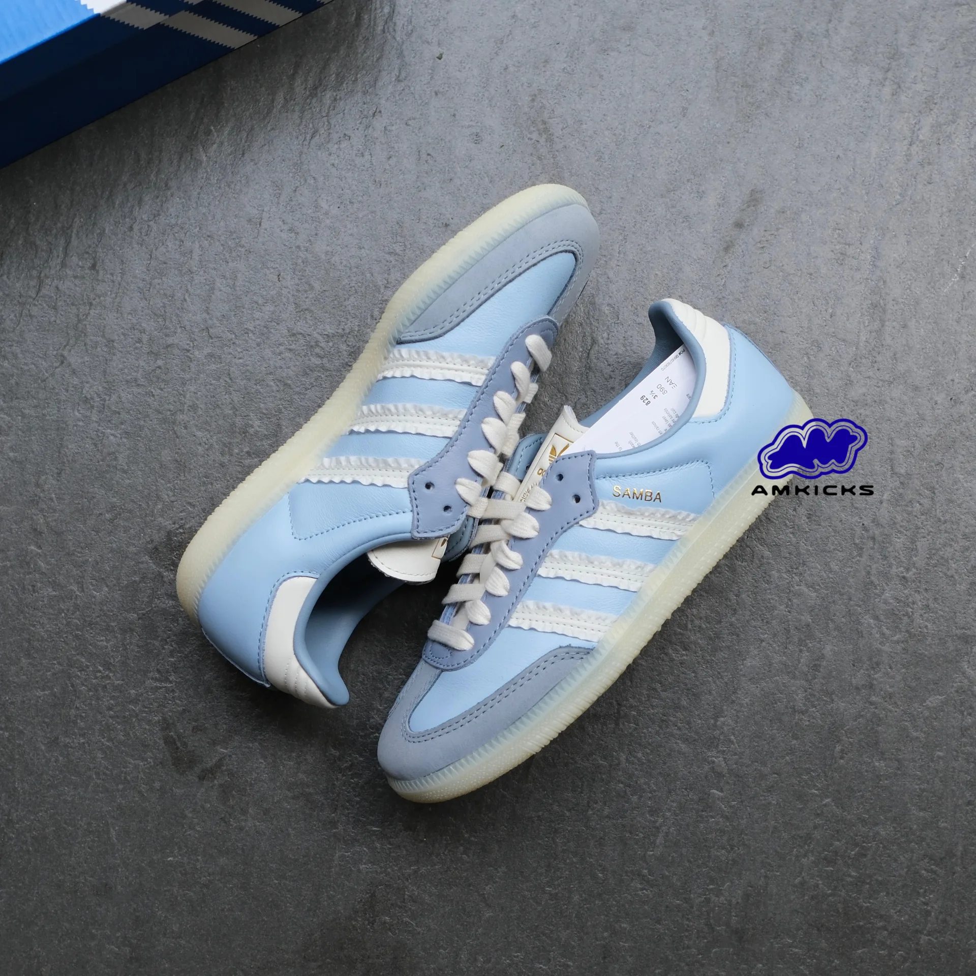 adidas Samba "Ruffle Stripes Pack Clear Sky"