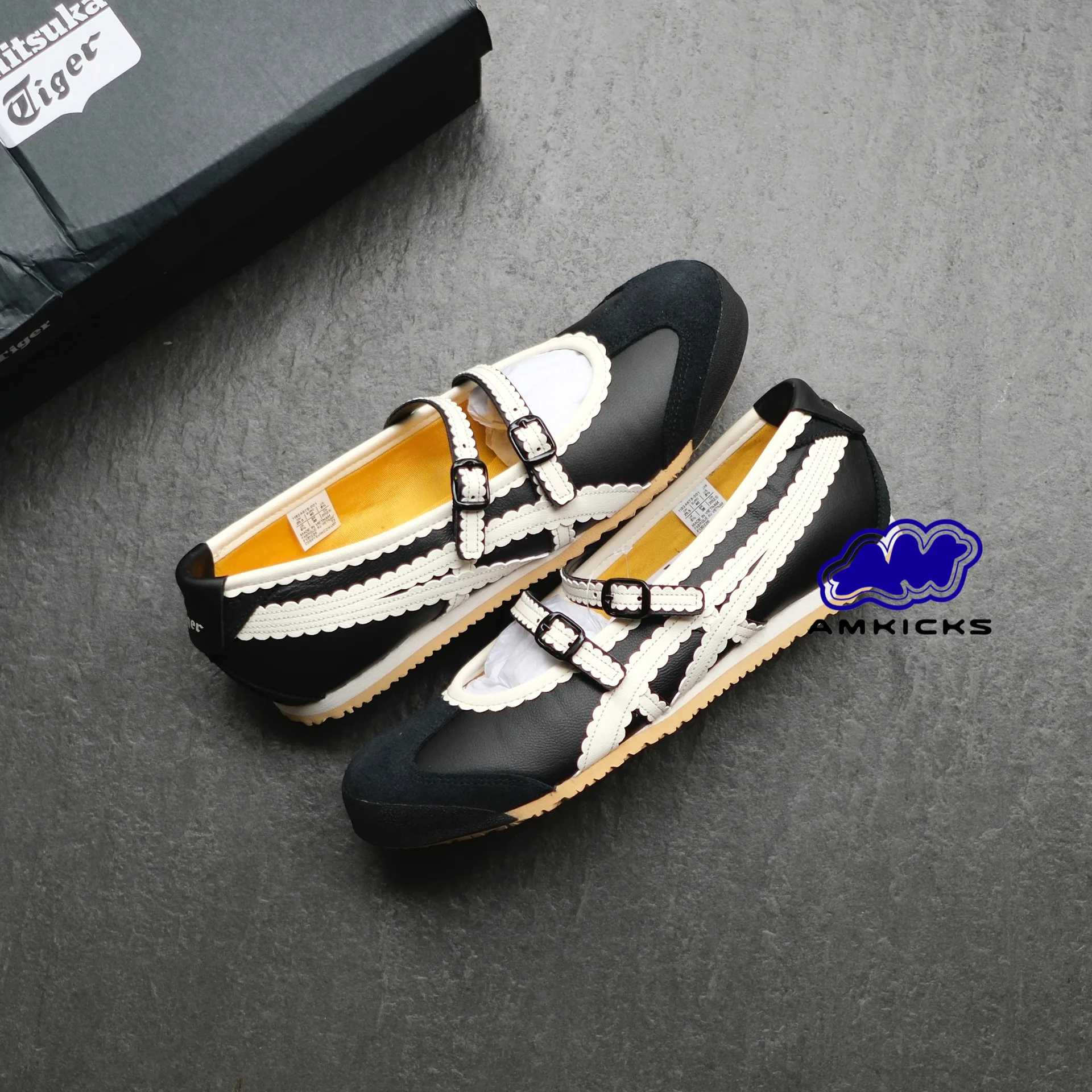 Onitsuka Tiger Mexico 66 TGRS "Black Cream"