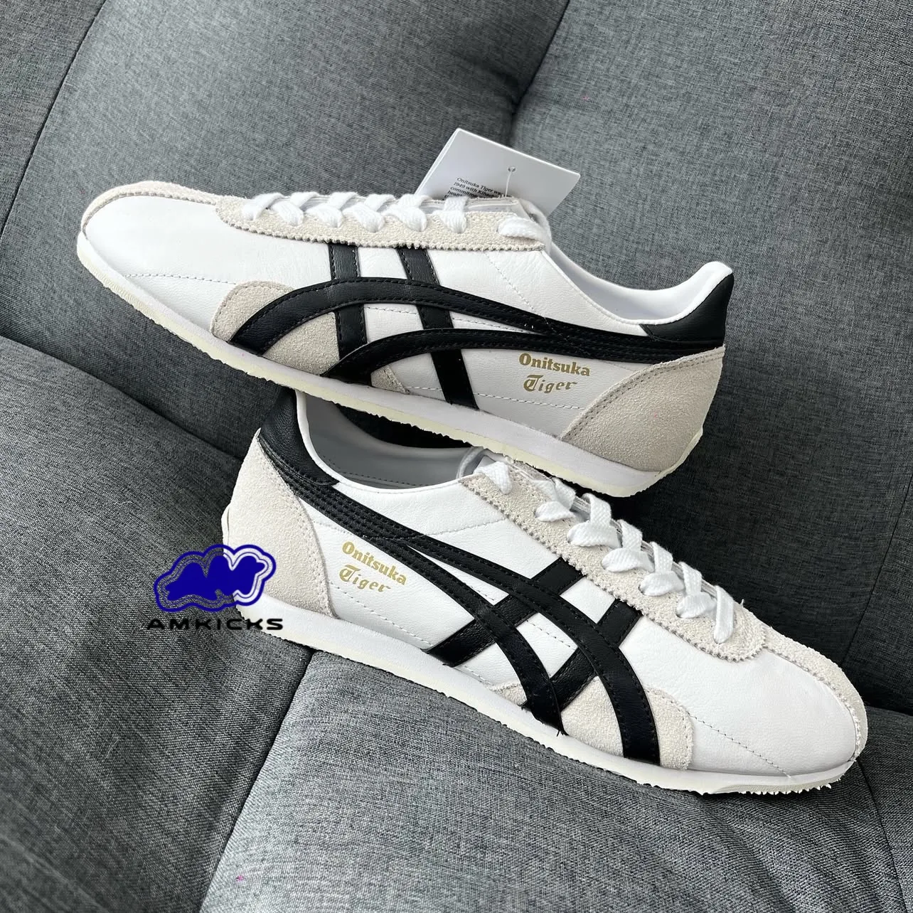Onitsuka Tiger Mexico Runspark "White Black"