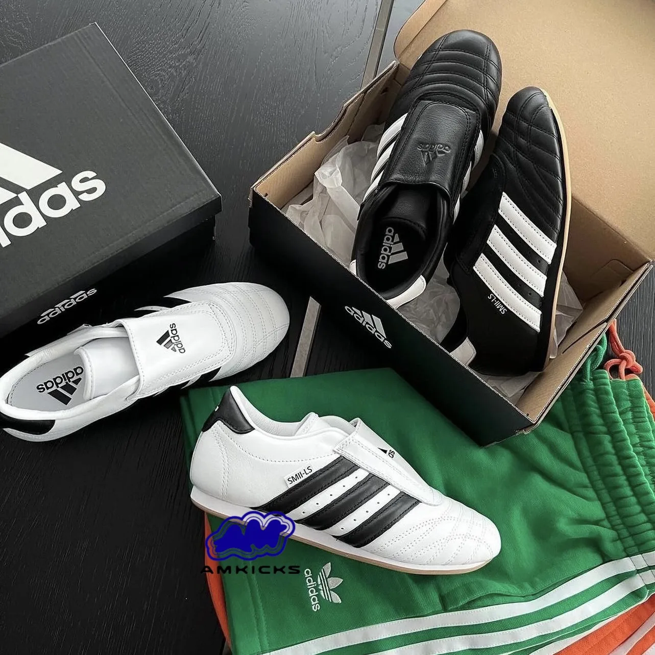 adidas Taekwondo "Core Black Cloud White Gum"
