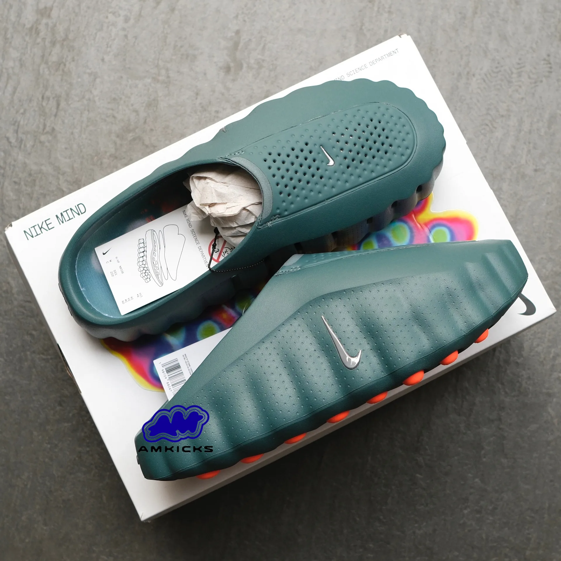 Nike Mind 001 Slide "Mineral Slate"
