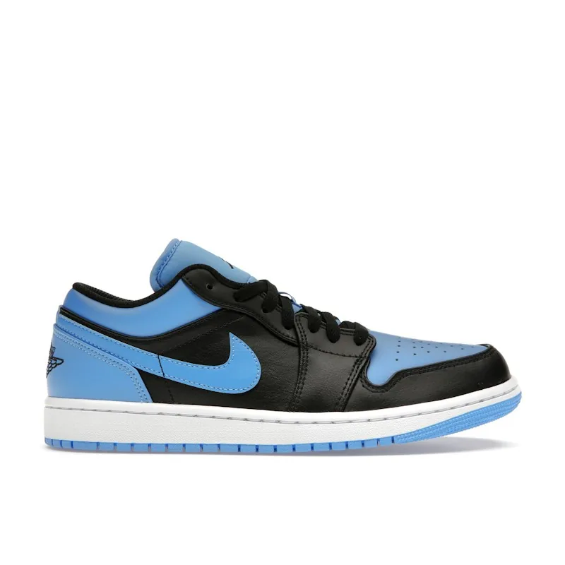 Jordan 1 Low "Black University Blue"