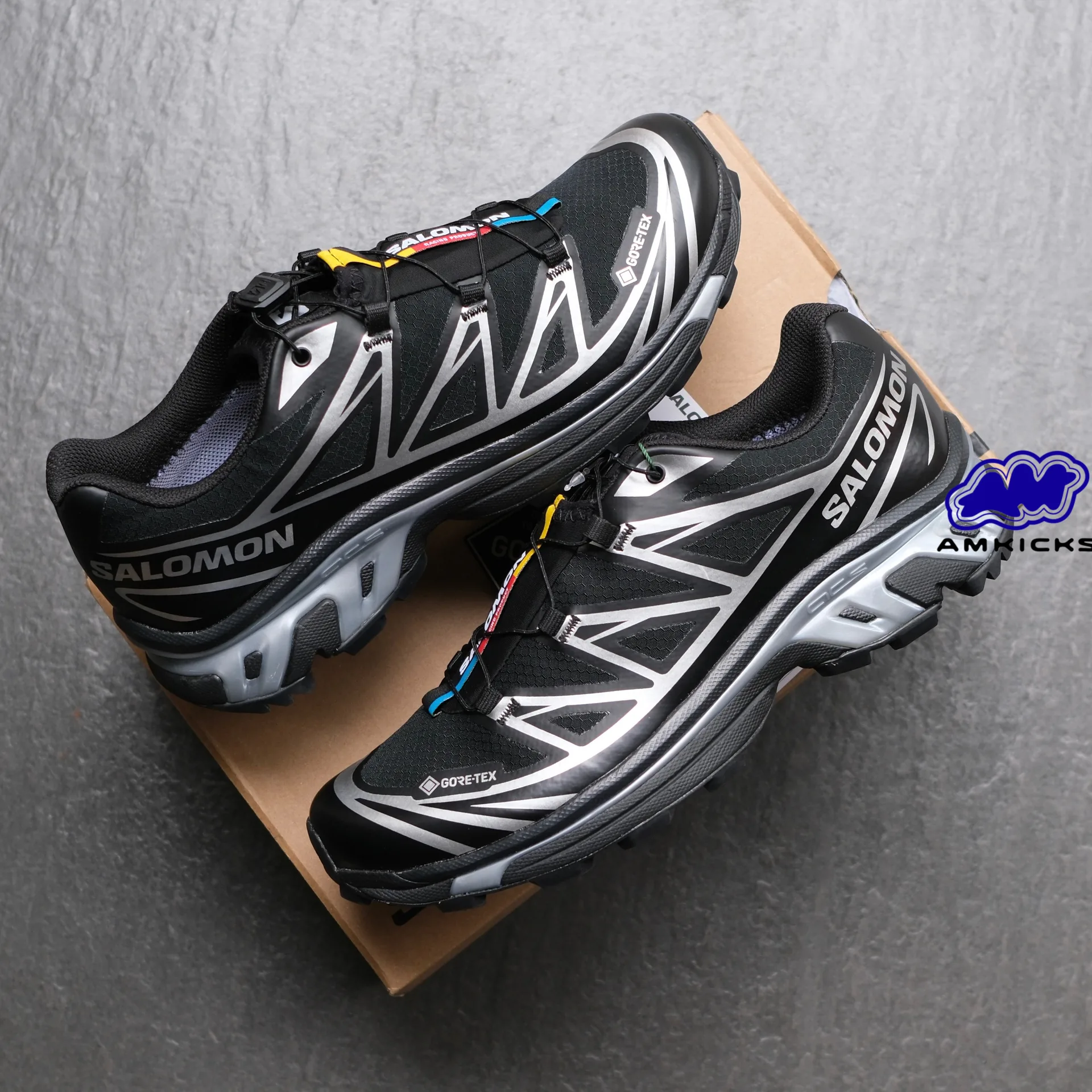 Salomon XT-6 Gore-Tex "Black Silver"