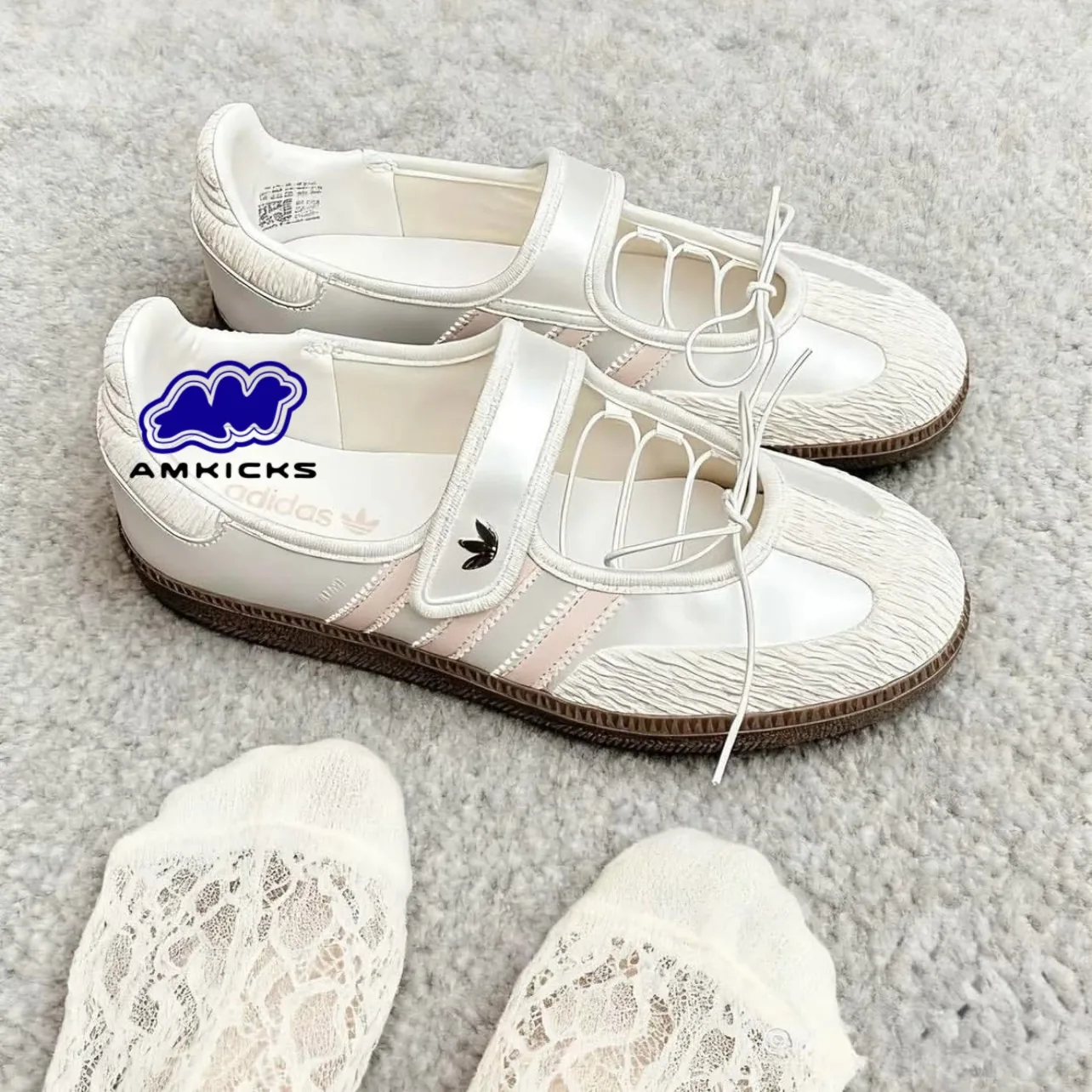 adidas Samba Jane "Cloud White Pink"
