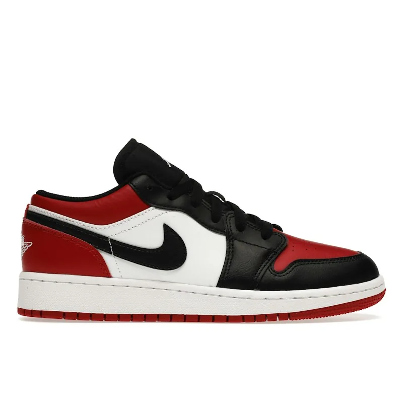 Jordan 1 Low "Bred Toe (GS)"
