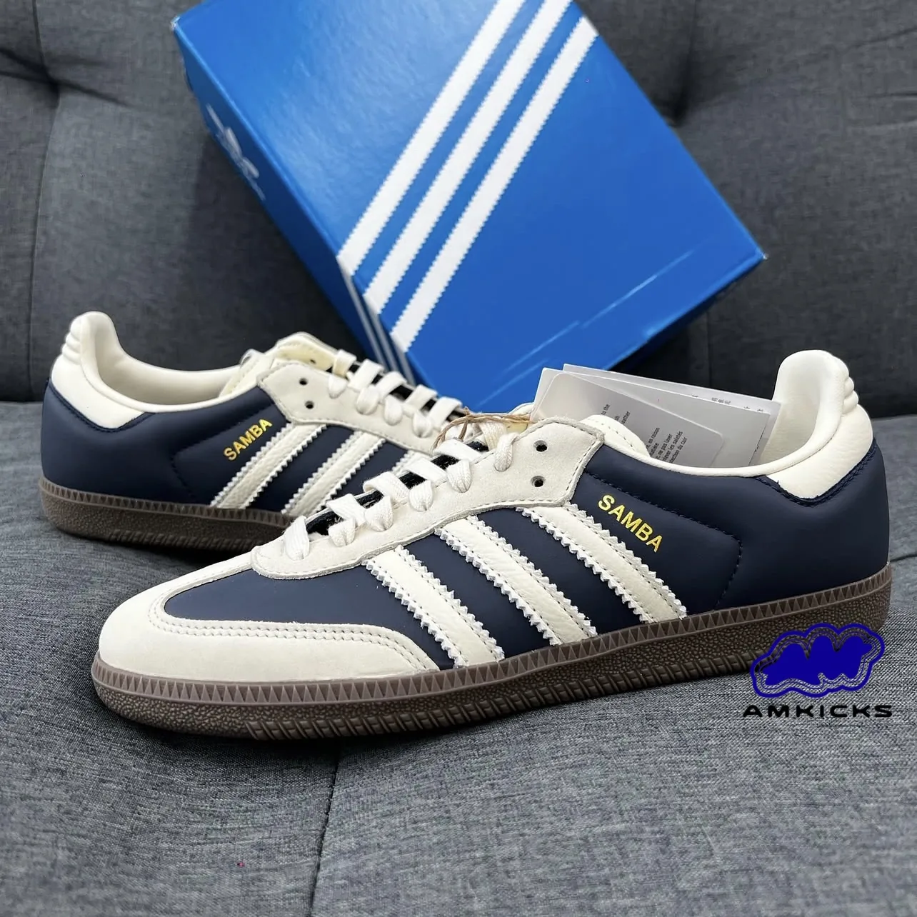 adidas Samba OG "Night Indigo Crew White"