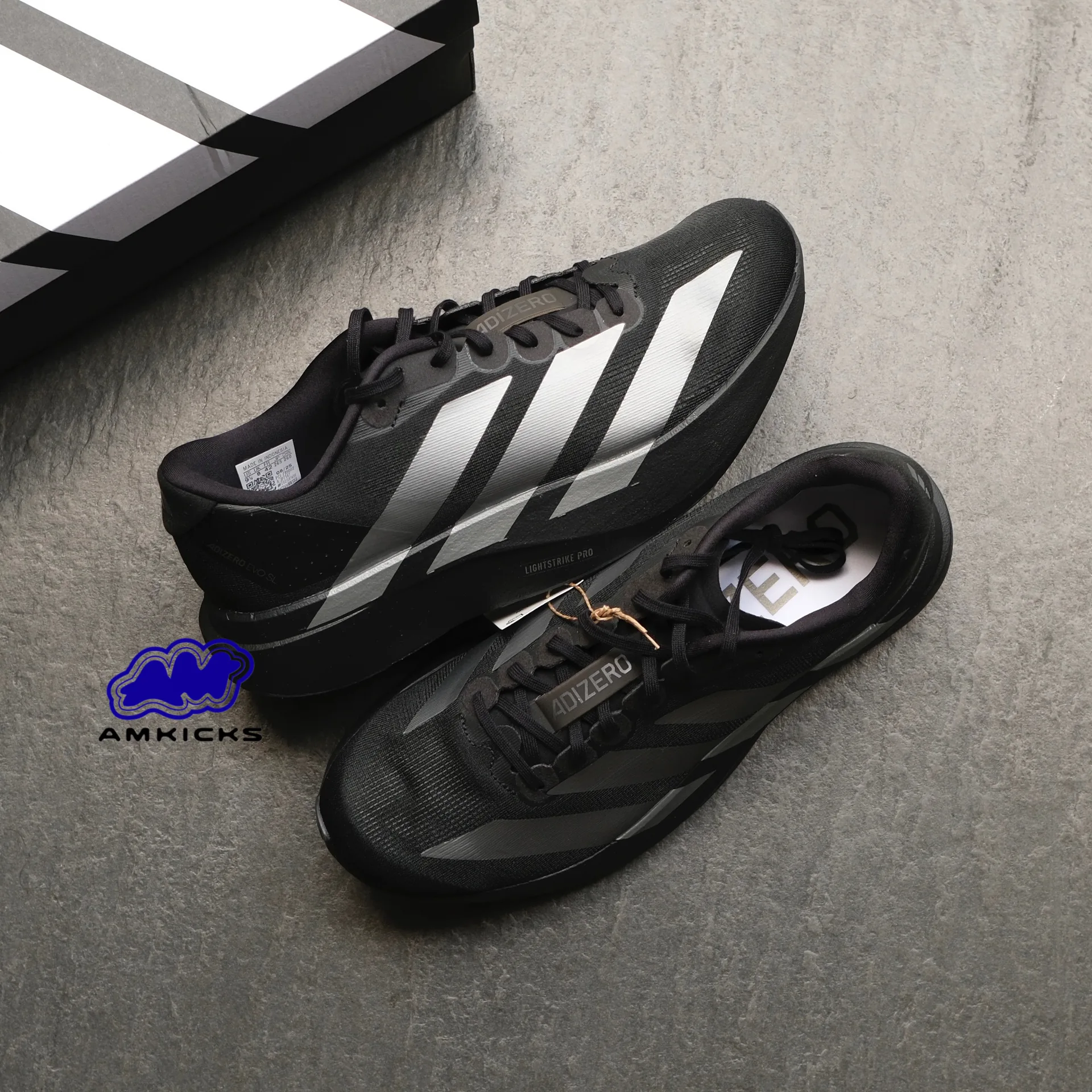 adidas Adizero Evo SL "Black Iron Metallic"