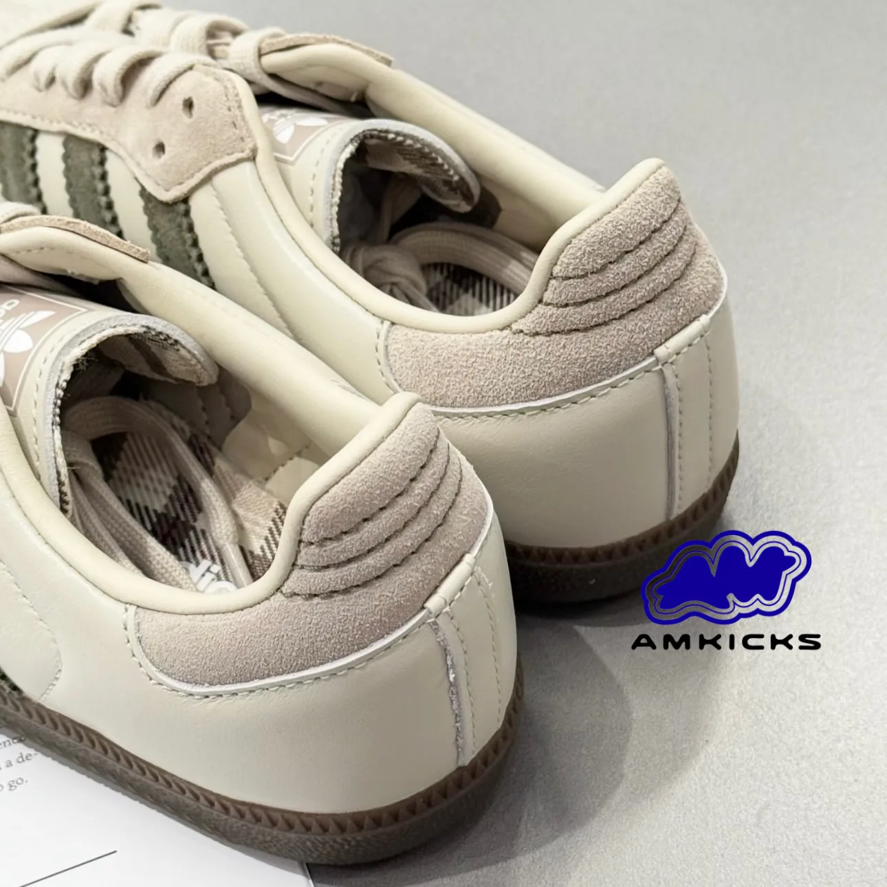 adidas Samba OG "Aluminum Dark Khaki"