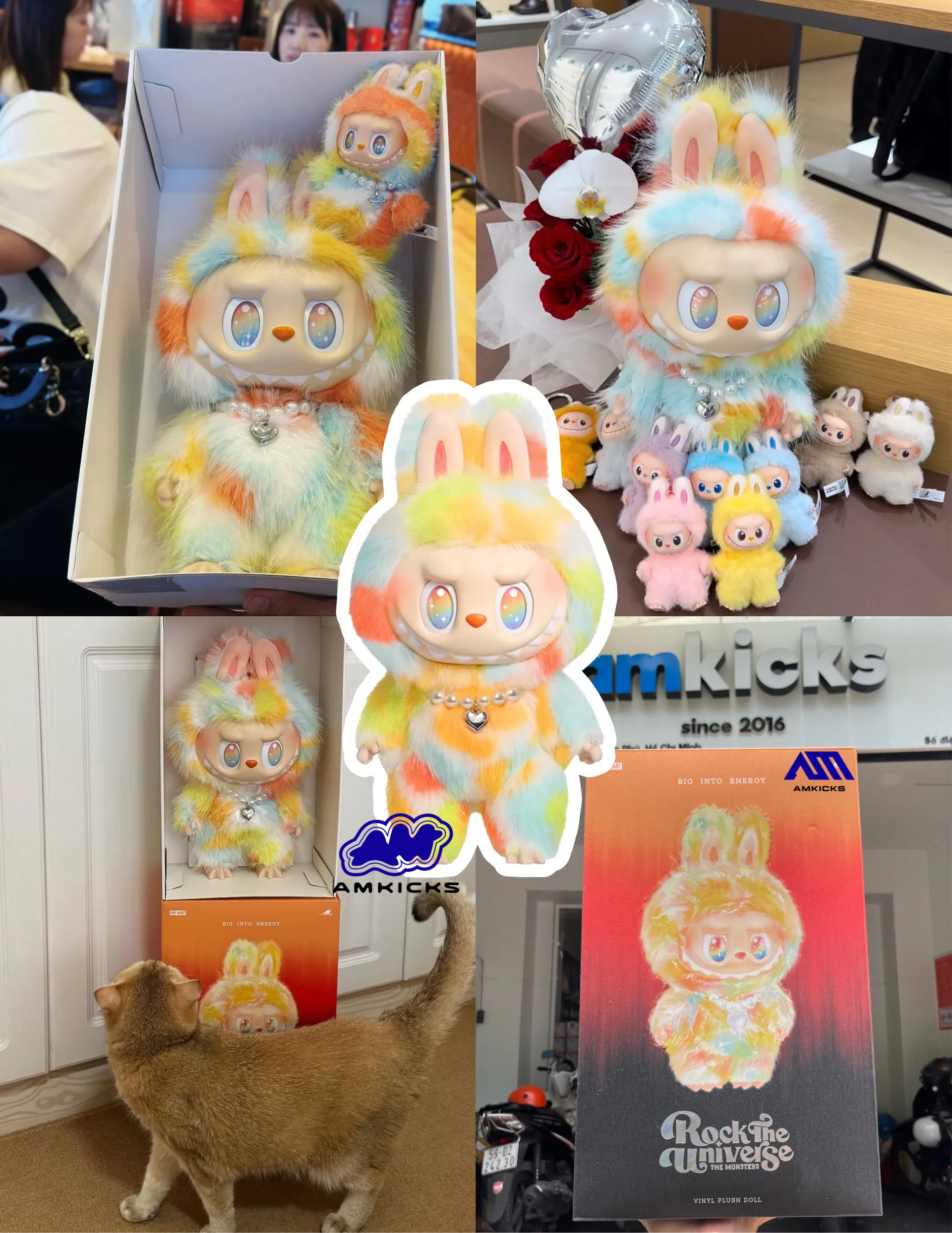 Pop Mart Labubu The Monsters Big into Energy Series Rock The