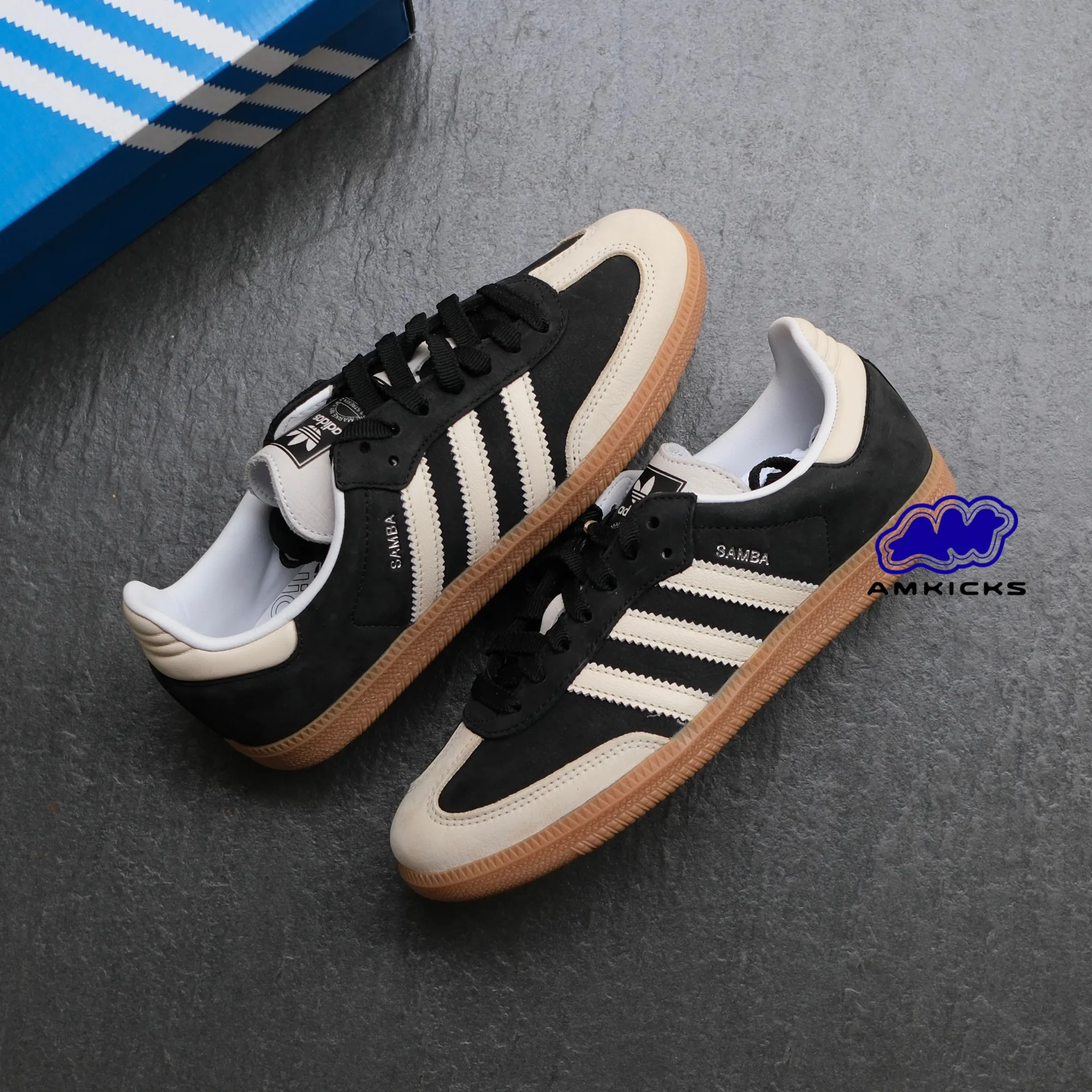 adidas Samba OG "Black Wonder White"