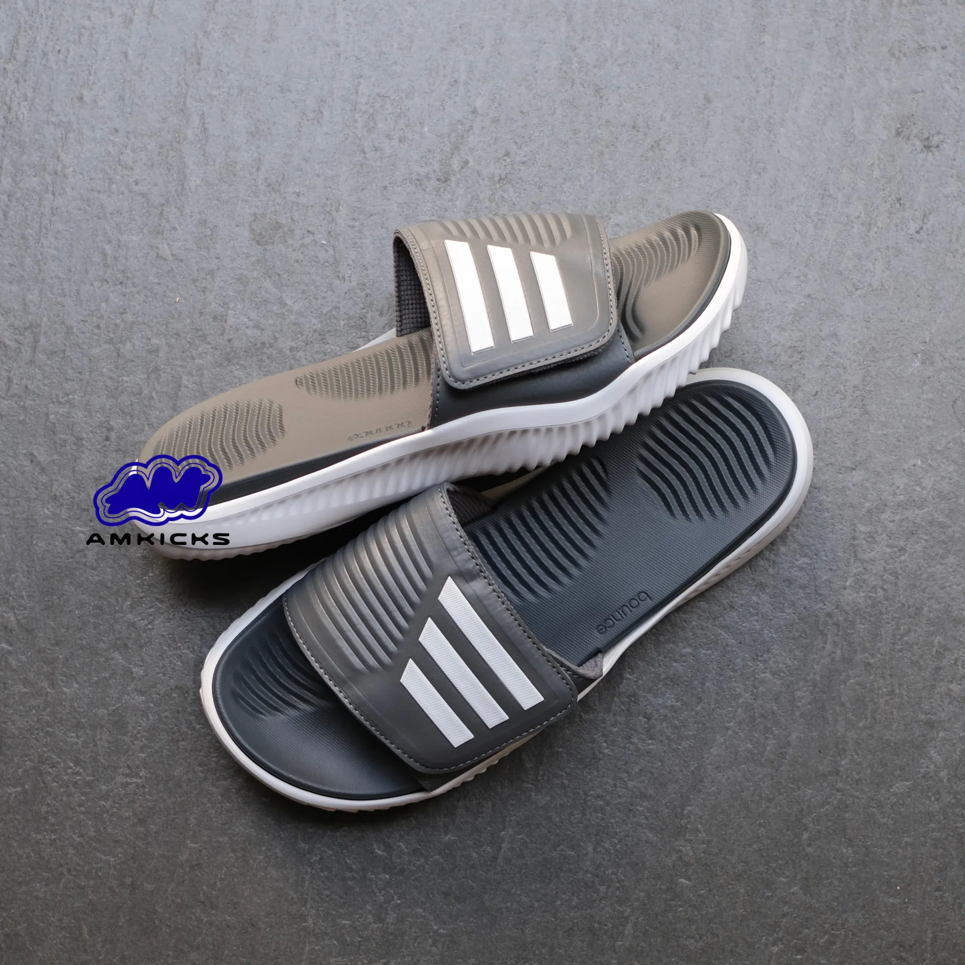 Adidas Alphabounce Slide "Grey"