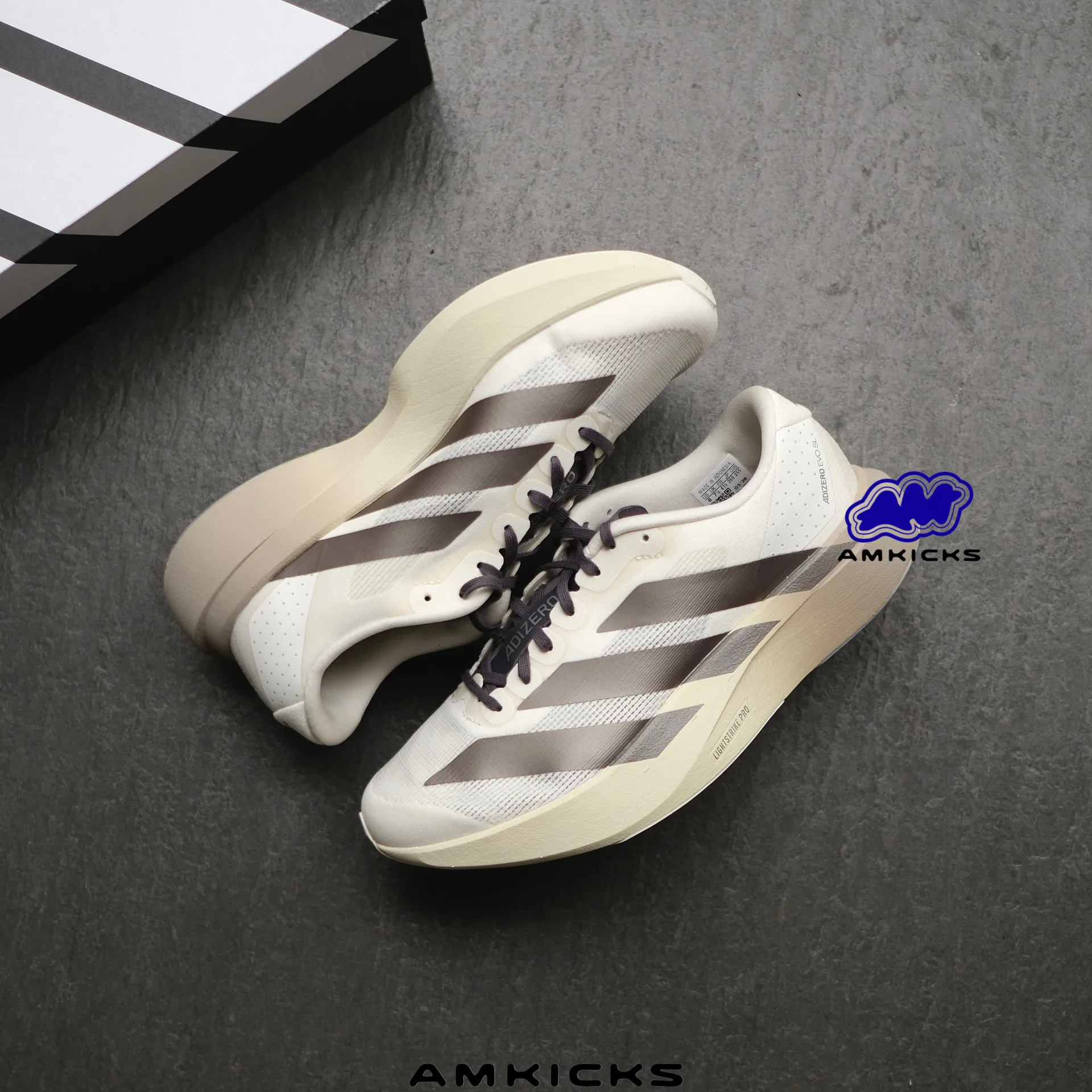 adidas Adizero Evo SL "Off White Aurora Comet"