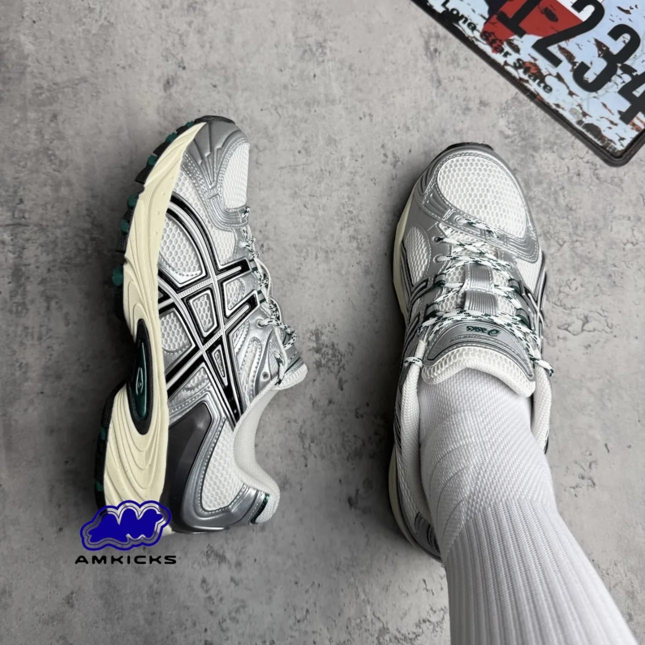 ASICS-Gel-Kahana TR "Silver White"