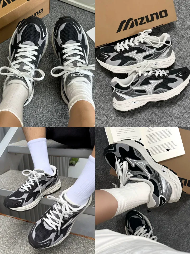 Mizuno Racer S "Black Grey"