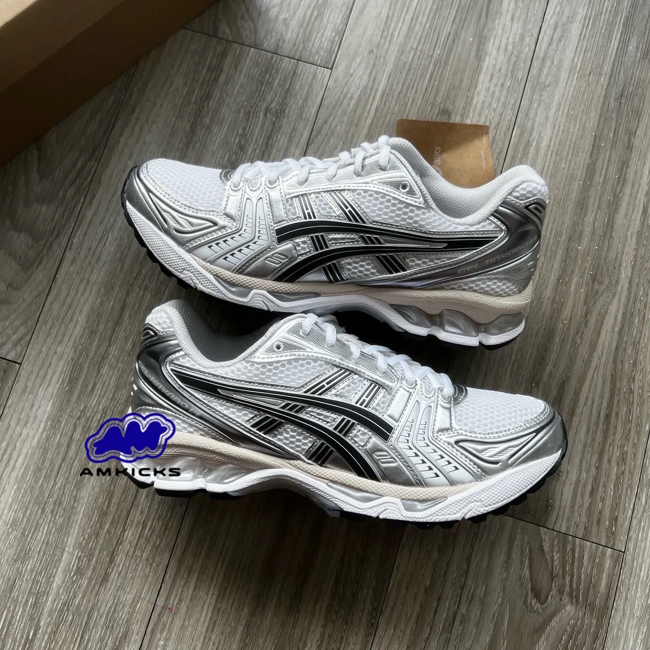 Asics Gel-Kayano 14 "White Graphite Grey"