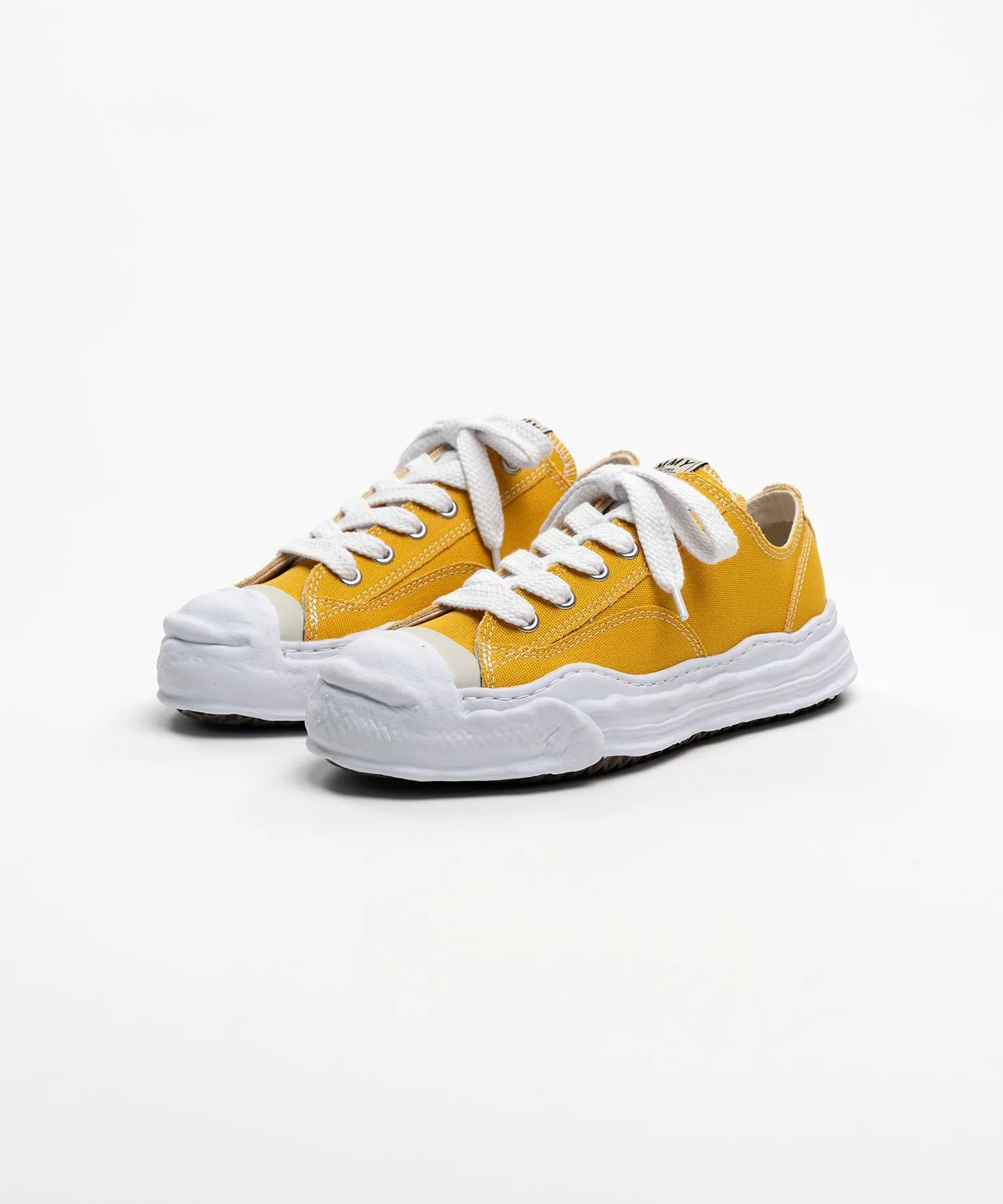 Maison Mihara Yasuhiro Peterson OG Sole Canvas Low "Yellow"