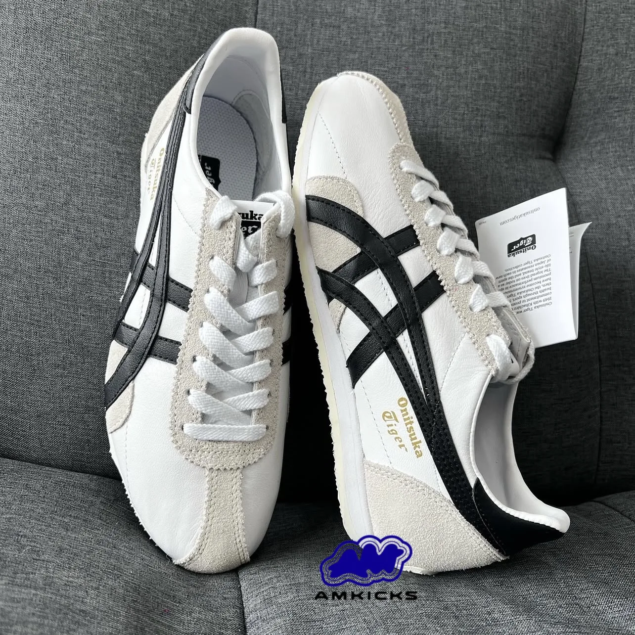 Onitsuka Tiger Mexico Runspark "White Black"