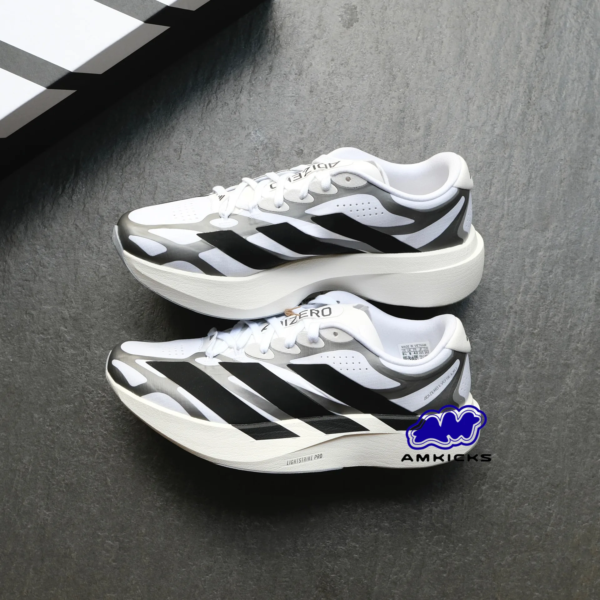 adidas Adizero EVO SL EXO "White Black Silver"