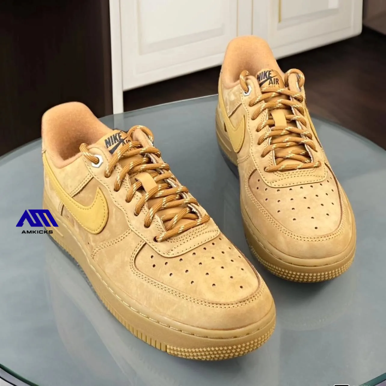 Nike Air Force 1 Low '07 WB "Flax Wheat Gum Light Brown"