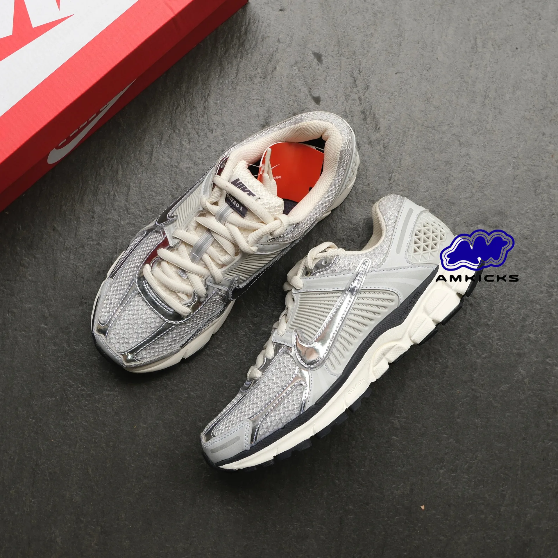 Nike Zoom Vomero 5 "Photon Dust Metallic Silver"