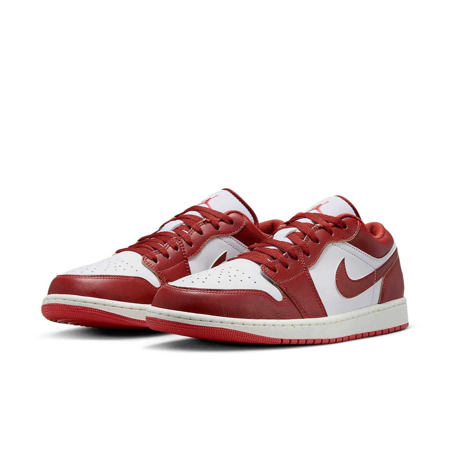 Jordan 1 Low "White Dune Red"