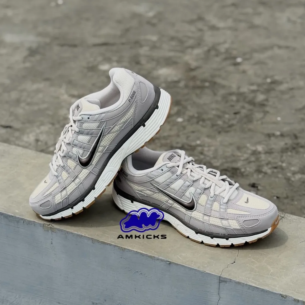 Nike P-6000 SE "College Grey Light Orewood Brown Sail Cave Stone"