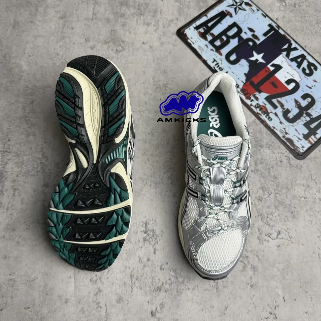 ASICS-Gel-Kahana TR "Silver White"
