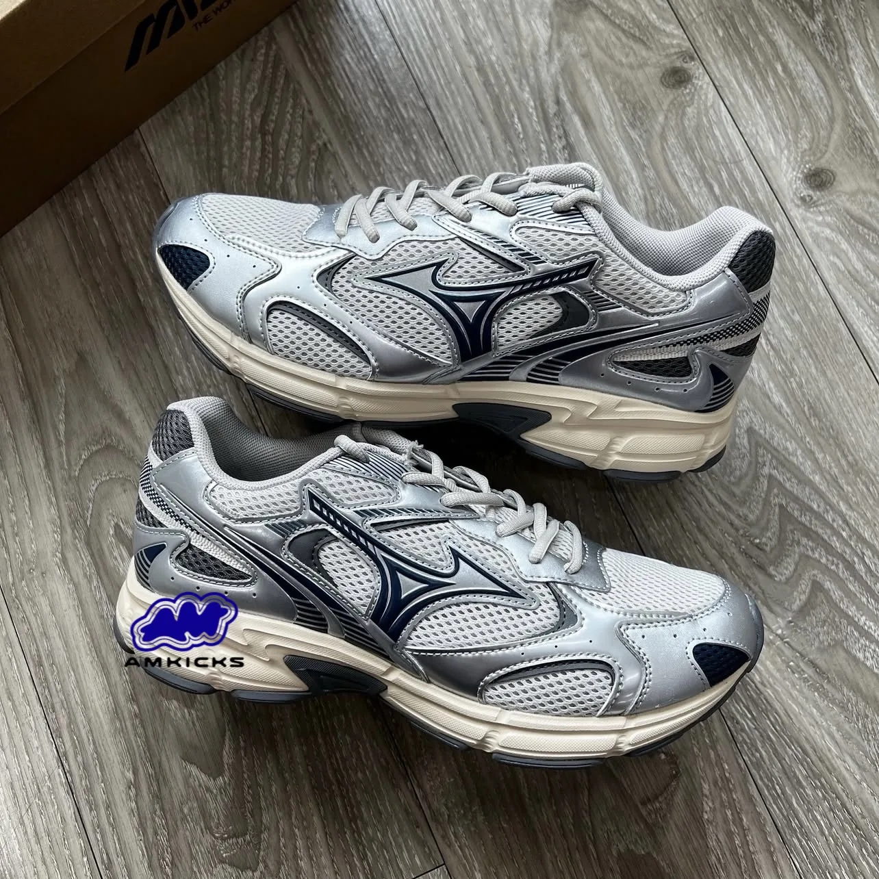 Mizuno-Cyclone Speed 2k "Silver Fantasy Blue"