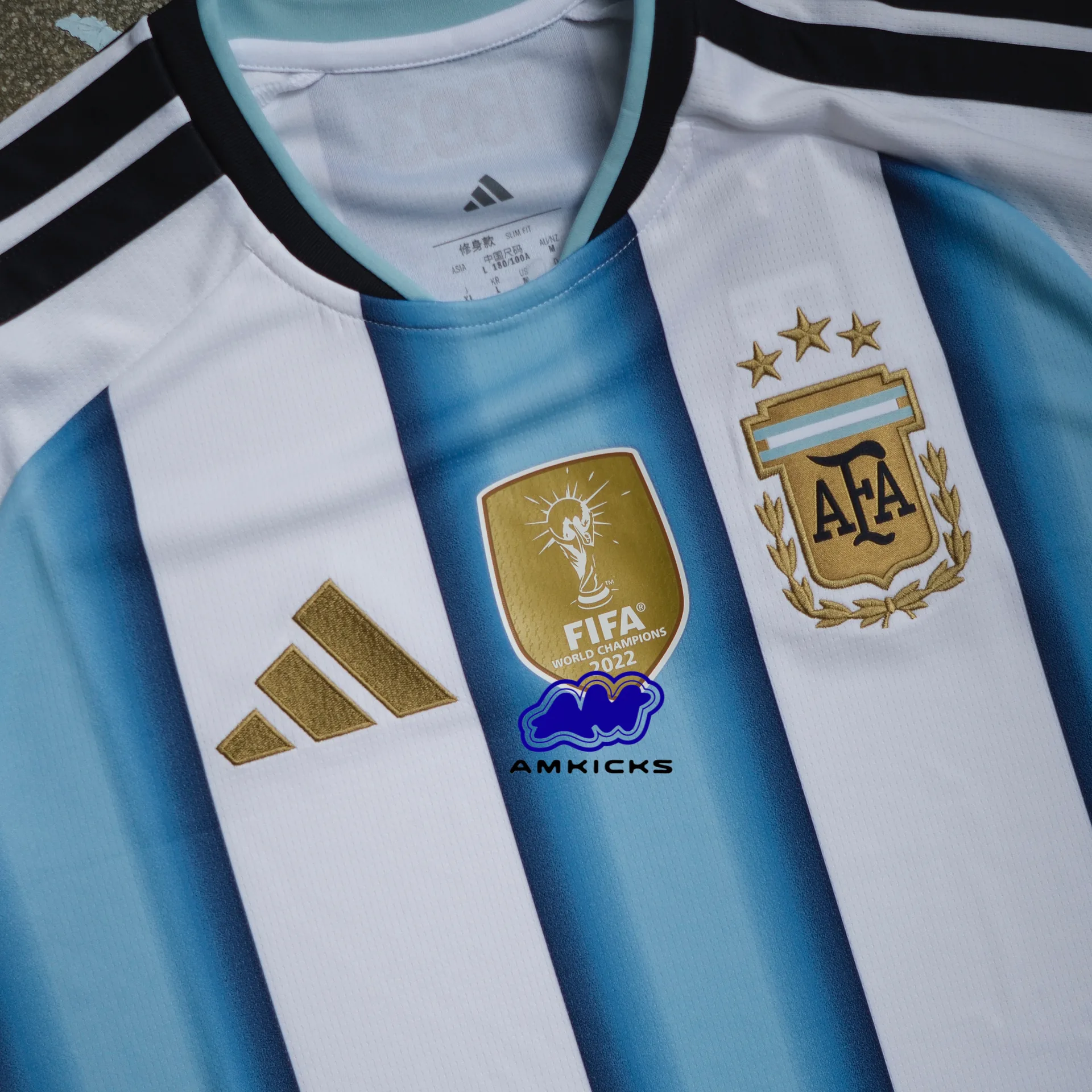 adidas Argentina 2026 Home Jersey "White Icey Blue Light Blue"