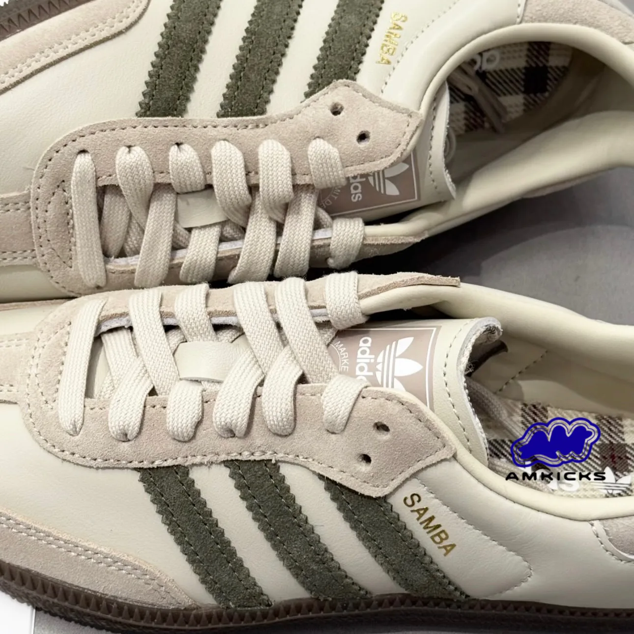 adidas Samba OG "Aluminum Dark Khaki"
